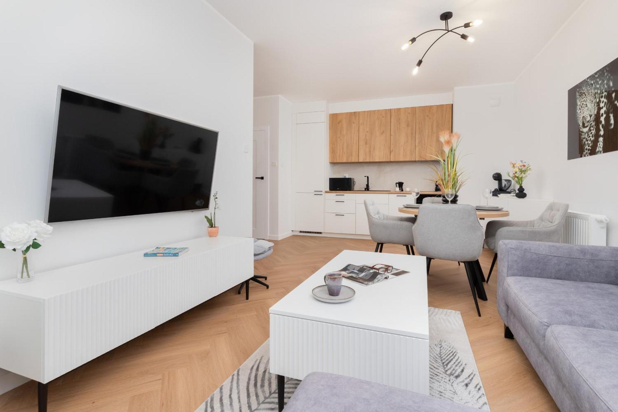 Nowa Letnica Comfortable Apartments With Balcony & Parking Gdansk By Noclegi Renters Eksteriør bilde