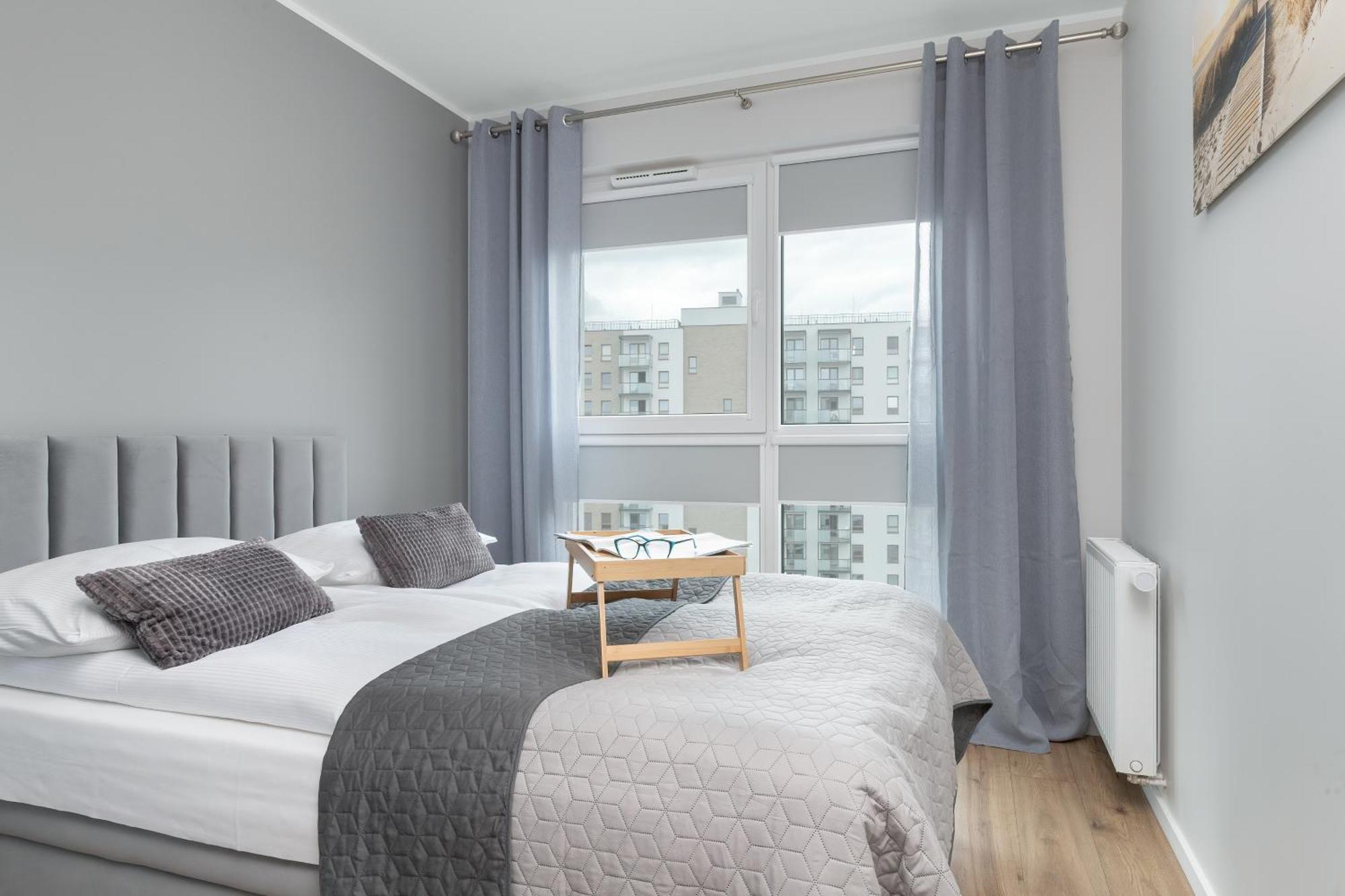 Nowa Letnica Comfortable Apartments With Balcony & Parking Gdansk By Noclegi Renters Eksteriør bilde